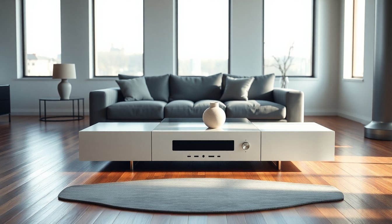 Integrare un rack hi-fi nel salotto con ordine e stile