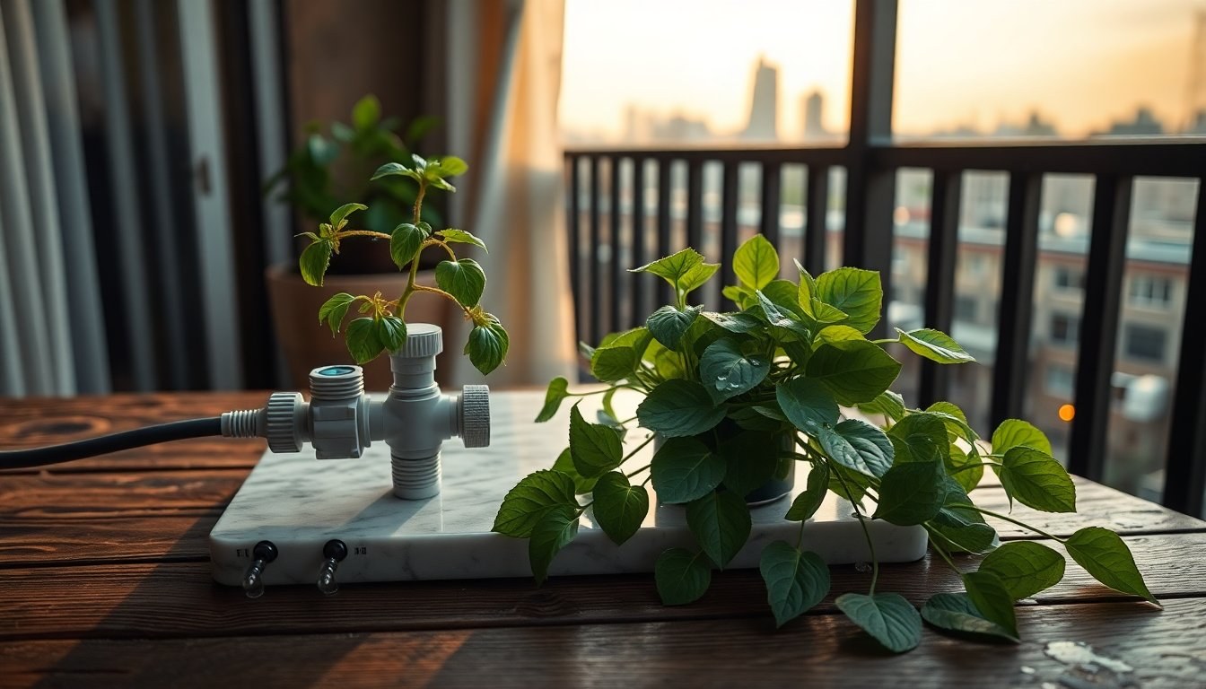 Irrigazione a goccia per balcone: come scegliere, installare e mantenere