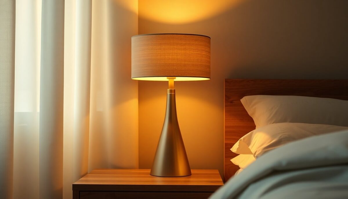 Lampada da comodino e luce della camera da letto: guida pratica tra paralumi, materiali e stratificazione