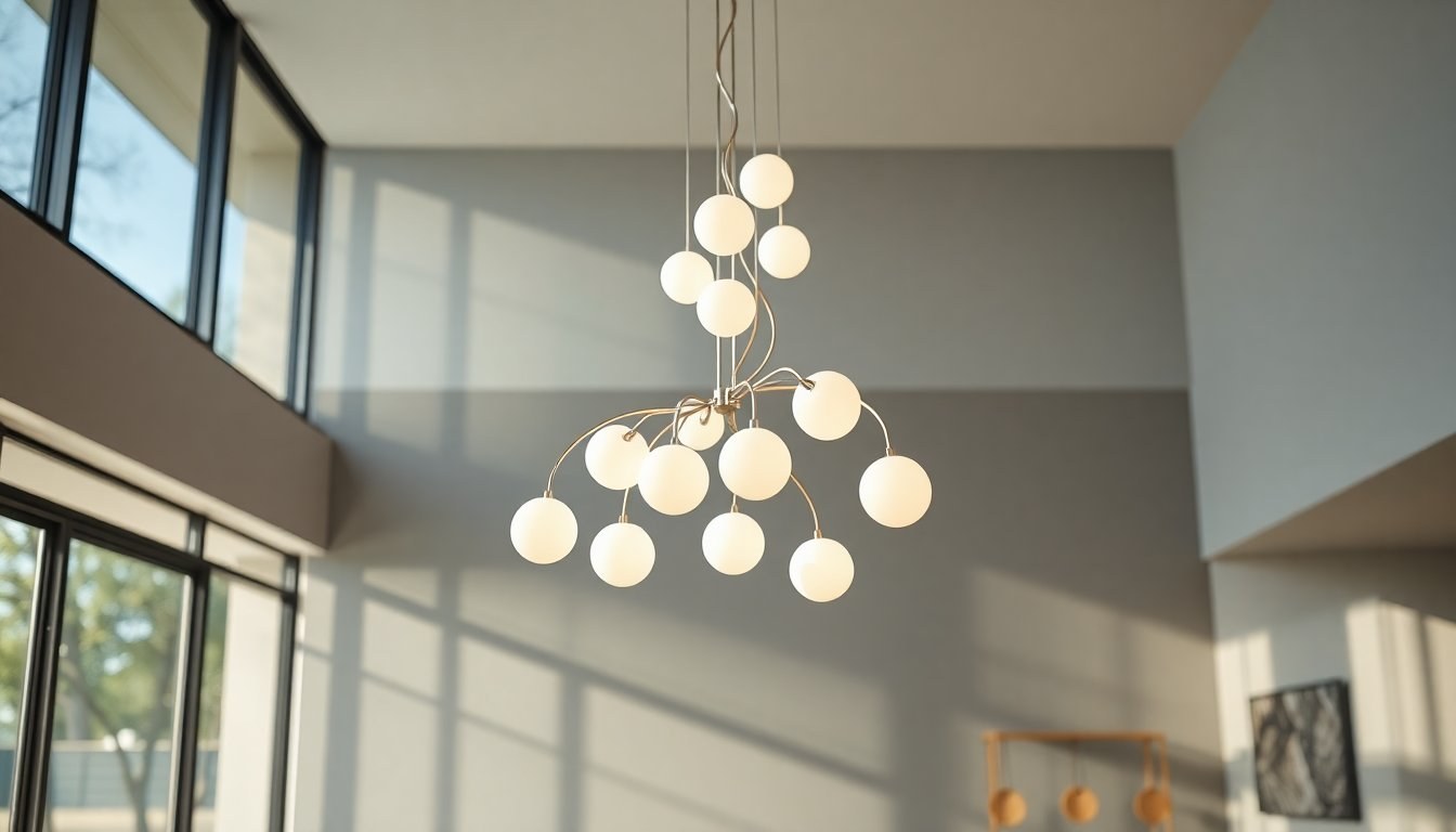 Lampadario Twist di Riflessi: eleganza verticale per ambienti contemporanei
