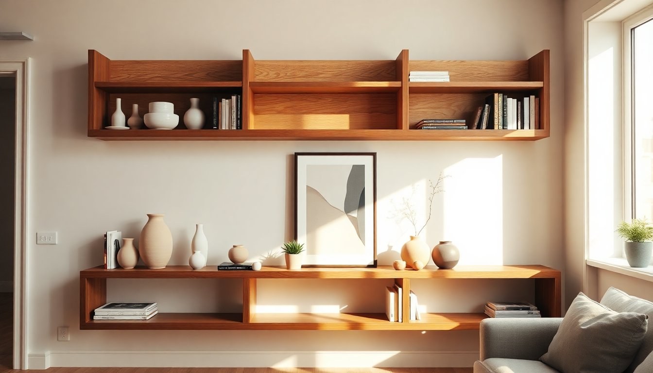 Mensole perfette: le regole visive per uno styling elegante e funzionale