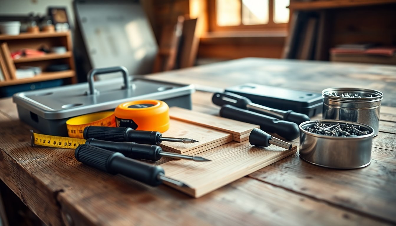 Primo kit fai da te: strumenti, materiali e 3 progetti