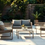 Salotto outdoor Madeira Grey: design, materiali e comfort per terrazzo e giardino