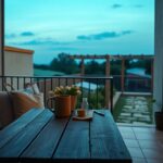 Arredare terrazzi e balconi per creare continuità con la casa
