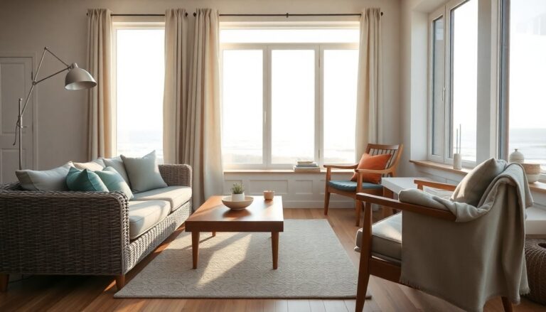 Arredare una casa al mare: colori, finiture e comfort