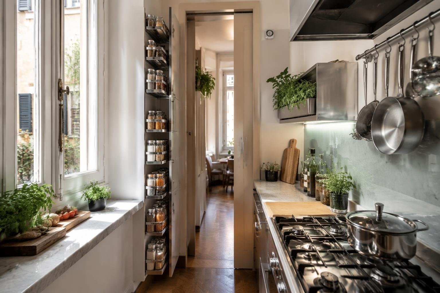 Arredare una cucina piccola: strategie smart per guadagnare spazio e luce
