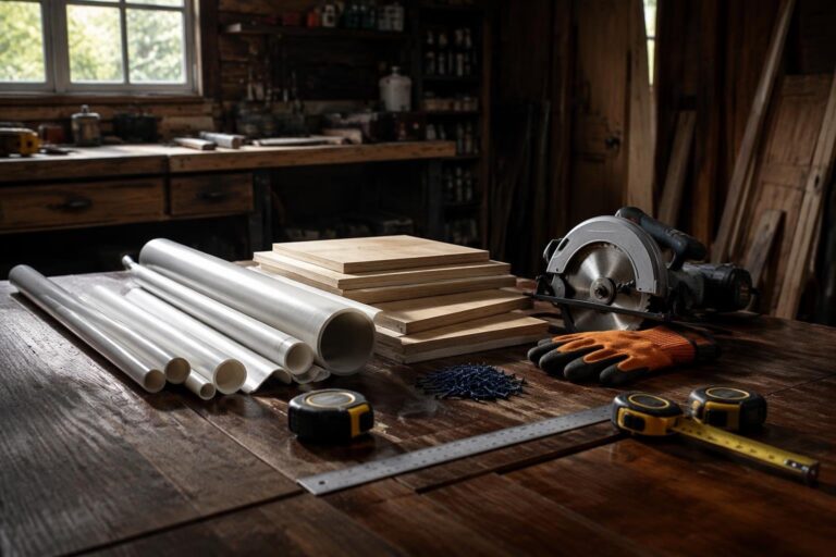 Arredi low cost: 7 progetti con PVC e legno passo passo