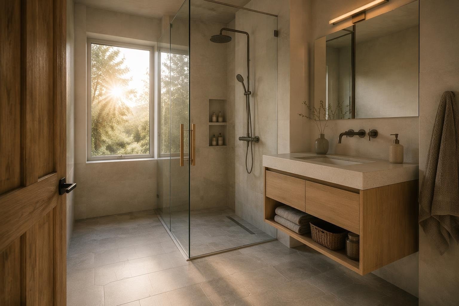 Bagno piccolo: arredi sospesi, doccia slim e trucchi salvaspazio
