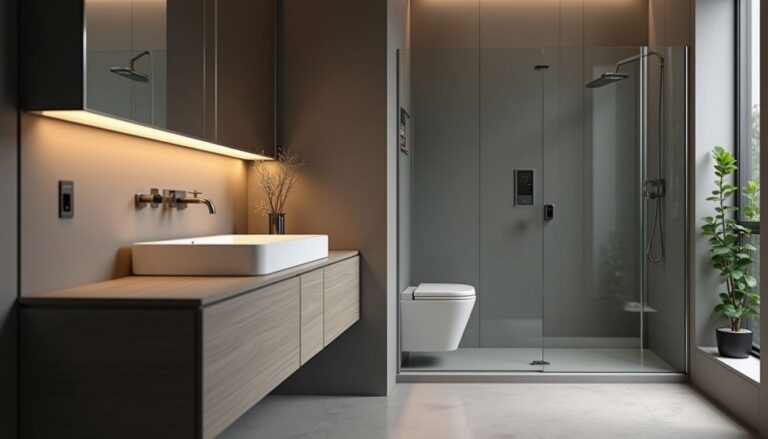 Bagno piccolo: mobili sospesi, nicchie e box doccia smart