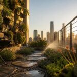 Balcone verde: come unire piante resistenti, sedute pieghevoli e contenitori verticali