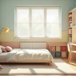 Cameretta evolutiva: letti trasformabili, scrivanie regolabili e contenitori flessibili