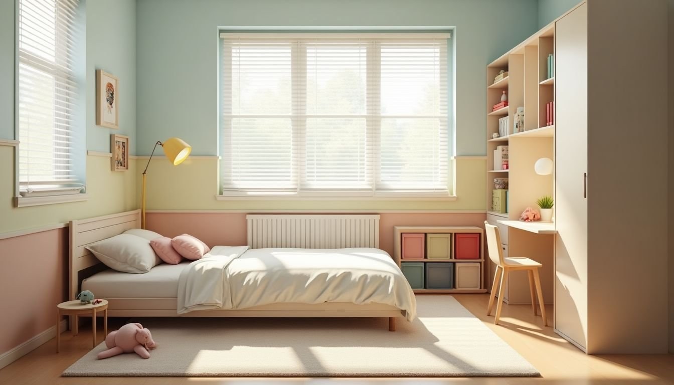 Cameretta evolutiva: letti trasformabili, scrivanie regolabili e contenitori flessibili