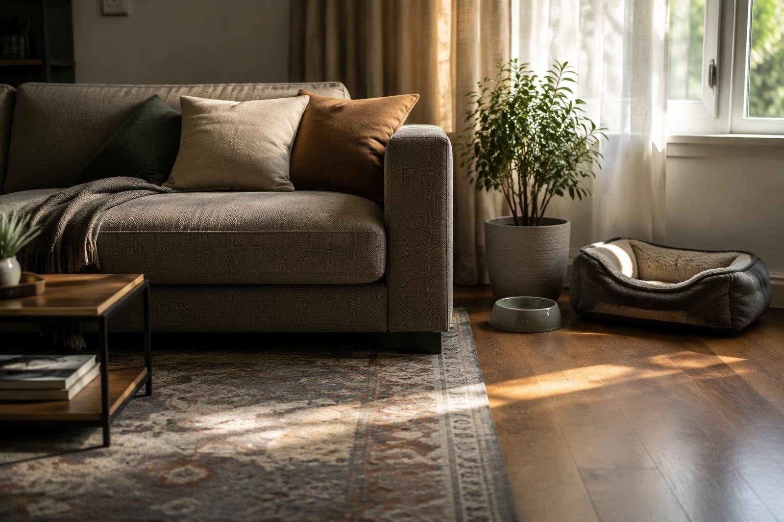 Casa pet-friendly: tessuti anti-graffio, pavimenti easy-care e zone relax