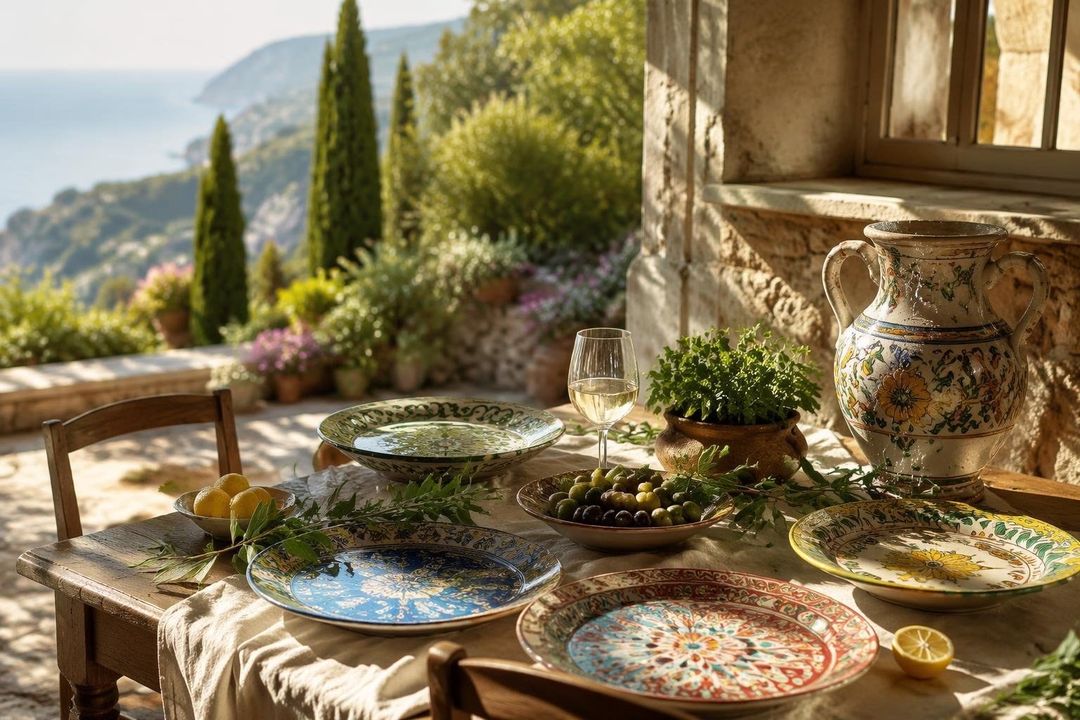 Ceramiche del Sud Italia: come creare una tavola estiva con stile mediterraneo
