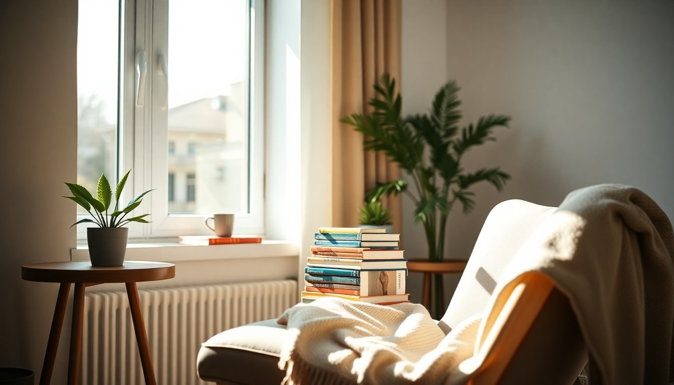 Come allestire una zona lettura estiva accogliente e senza schermi