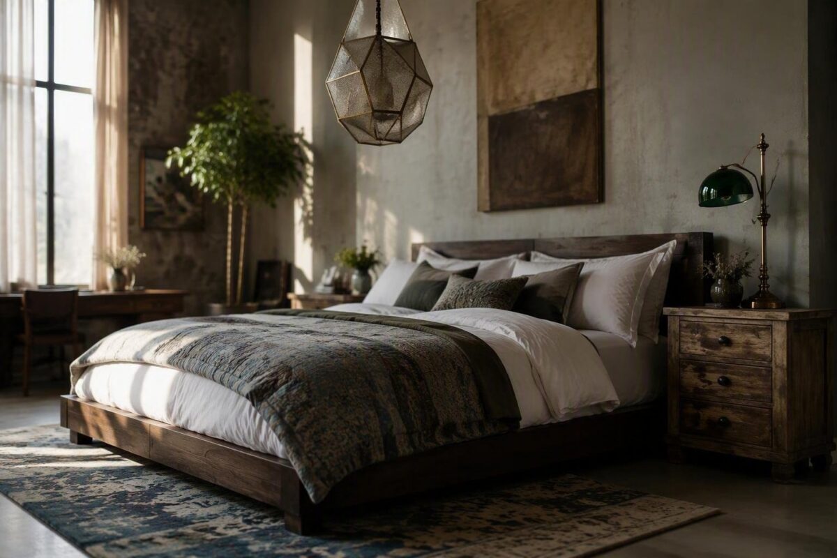 Come creare una camera da letto modern vintage con Decorilla