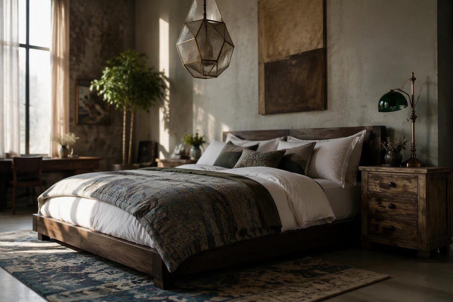 Come creare una camera da letto modern vintage con Decorilla