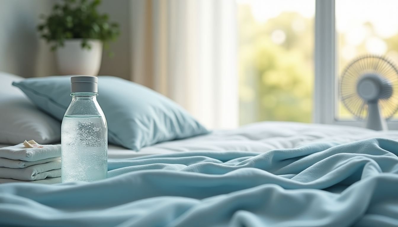 Come dormire bene d’estate: lenzuola rinfrescanti, set Be Cool Ice Touch e strategie anti-caldo