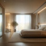 Come far sembrare la camera da letto più grande con luce e arredi