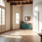 Come rinnovare una casa storica con colori sorbetto e dettagli d'epoca