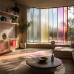 Come usare plexiglass e vetro colorato per rendere la casa più luminosa