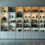 Esporre Lego, action figure e memorabilia con un mood da gallery