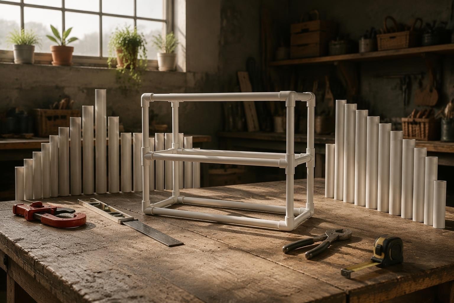 Fai da te con tubi in PVC: 8 idee economiche per casa