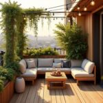 Idee creative per arredare terrazzi piccoli e sfruttare ogni centimetro