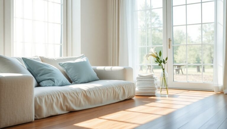 Idee evergreen per rinfrescare casa: lino, cotone e luce