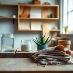 Materiali eco per la casa: legni certificati, vernici a basso VOC e tessuti riciclati