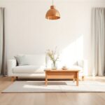 Minimalismo caldo in casa: palette neutre, texture naturali e luce stratificata