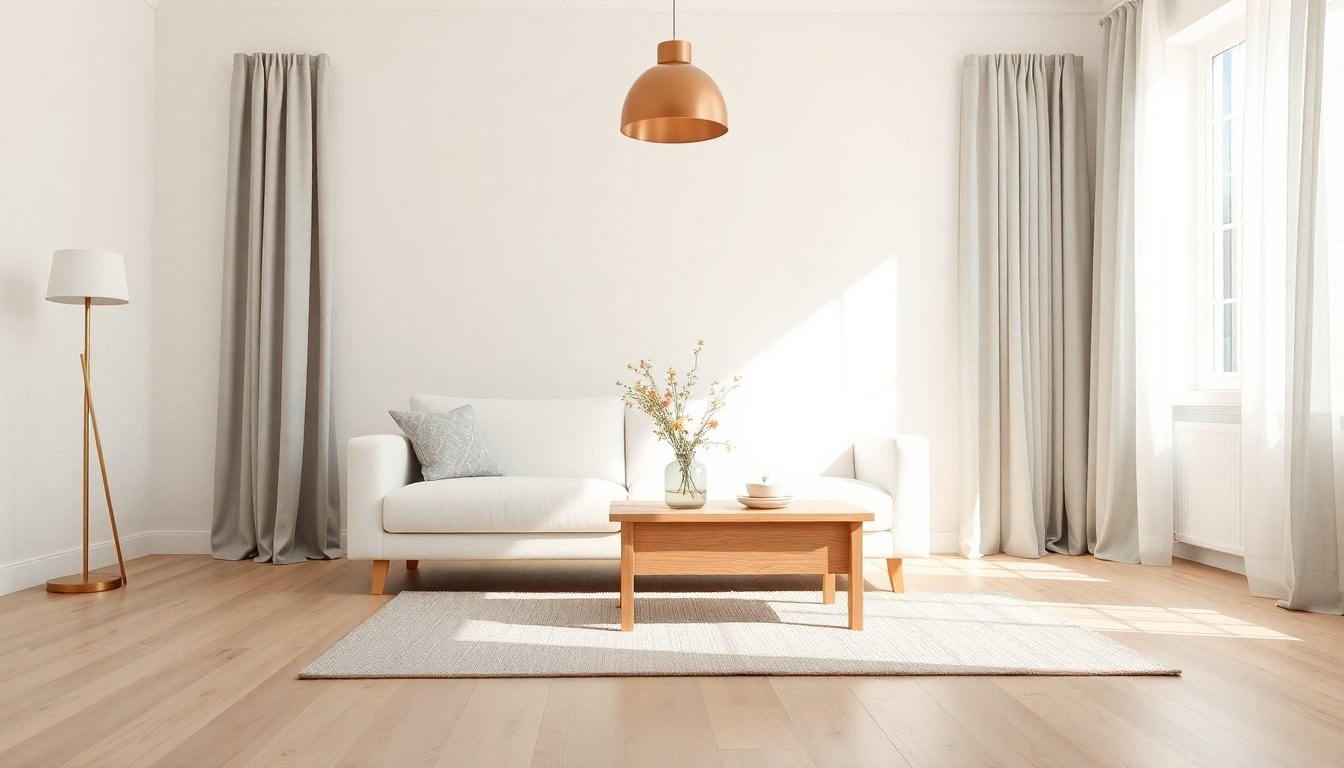 Minimalismo caldo in casa: palette neutre, texture naturali e luce stratificata