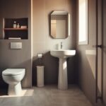 Ottimizzare un bagno piccolo con sanitari compatti, nicchie e colonne