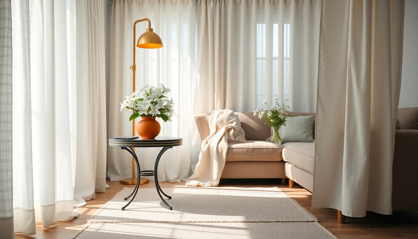 Rinfrescare il living con tessili leggeri, palette fresche e micro-cambi