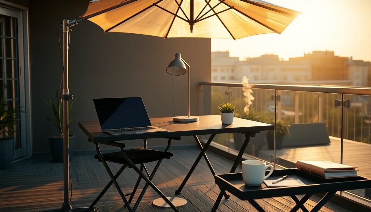 Smart working all’aperto: guida alla postazione ergonomica sul terrazzo