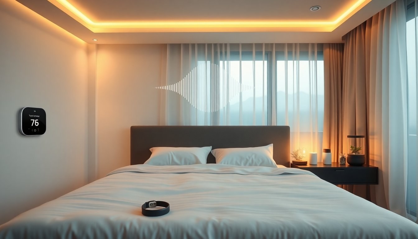 Tecnologia in camera da letto: guida al progetto sleep-friendly