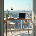 Trasformare il balcone in micro-ufficio: idee pratiche