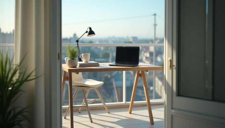 Trasformare il balcone in micro-ufficio: idee pratiche