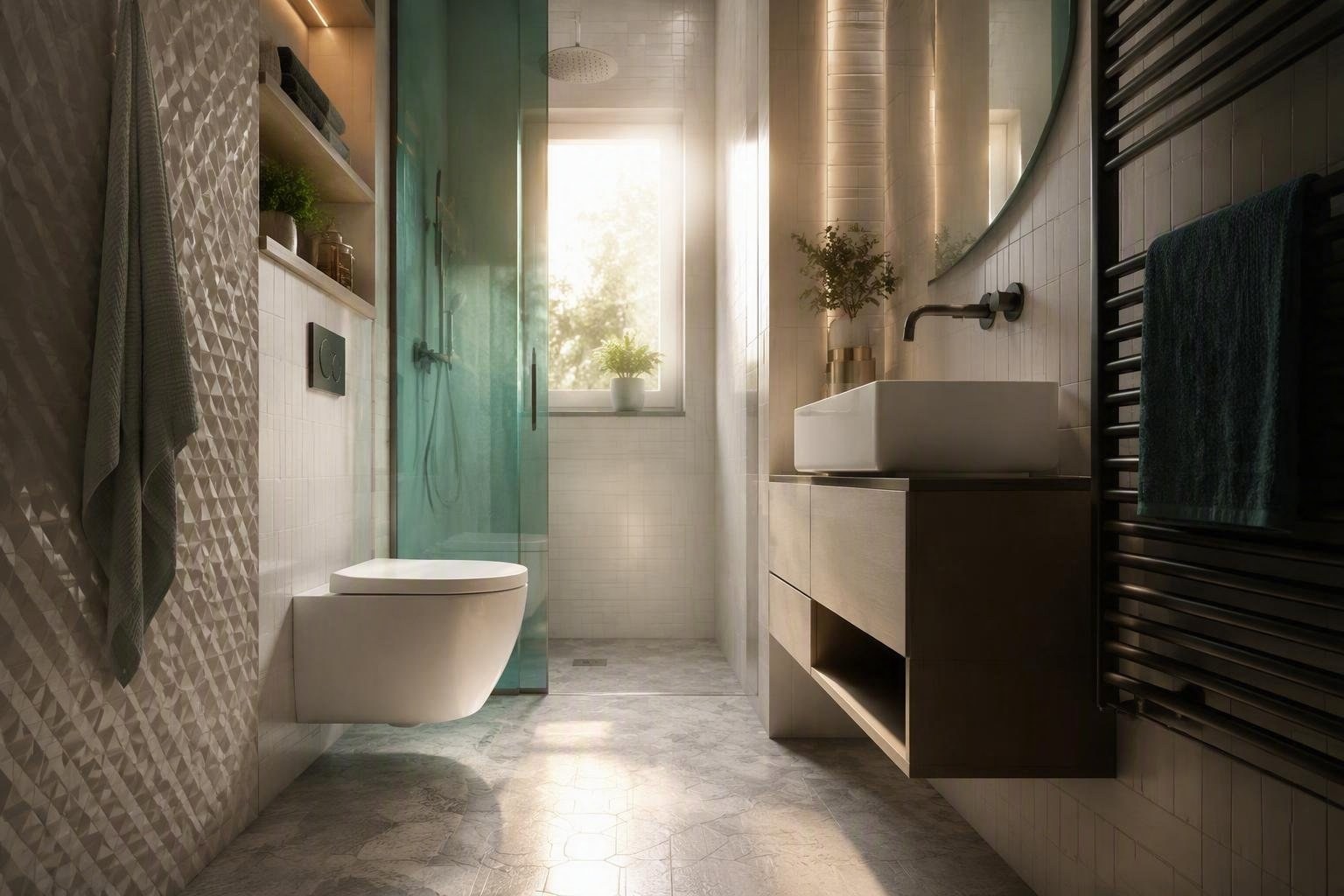 Arredare un bagno compatto: idee salvaspazio senza rinunce