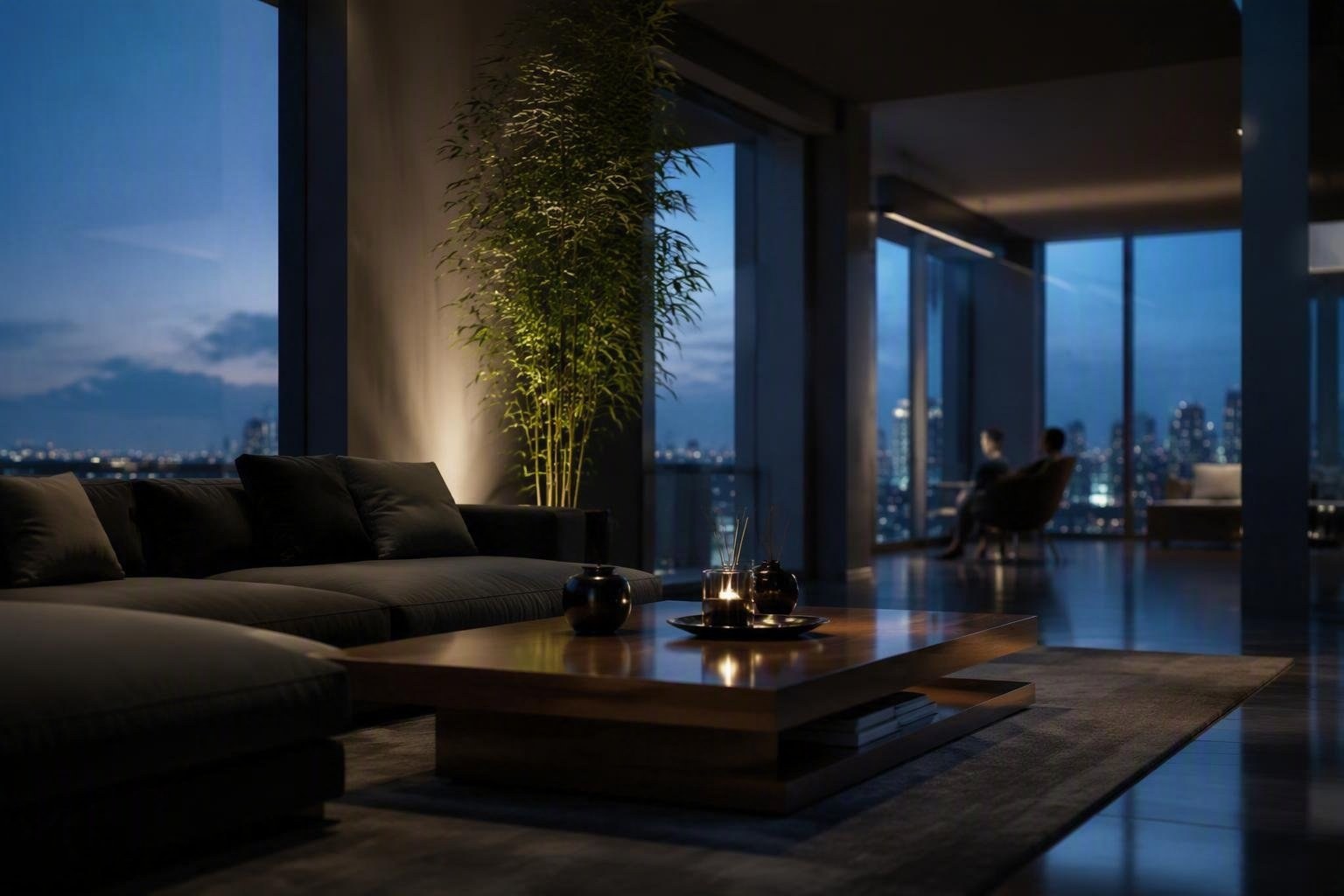 Atmosfera da resort in casa: materiali, profumi, suoni e luci