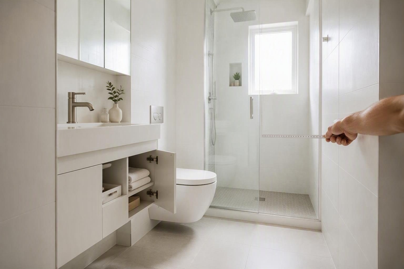 Bagno piccolo: guida a layout salvaspazio e sanitari sospesi