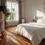 Camera da letto: temperatura ideale, ricambio d’aria e tende tecniche per dormire meglio