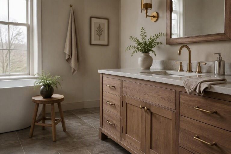 Come mixare beige e tortora con texture, metalli caldi e luce