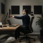 Come progettare lo studio in casa: altezze, distanze e acustica efficace