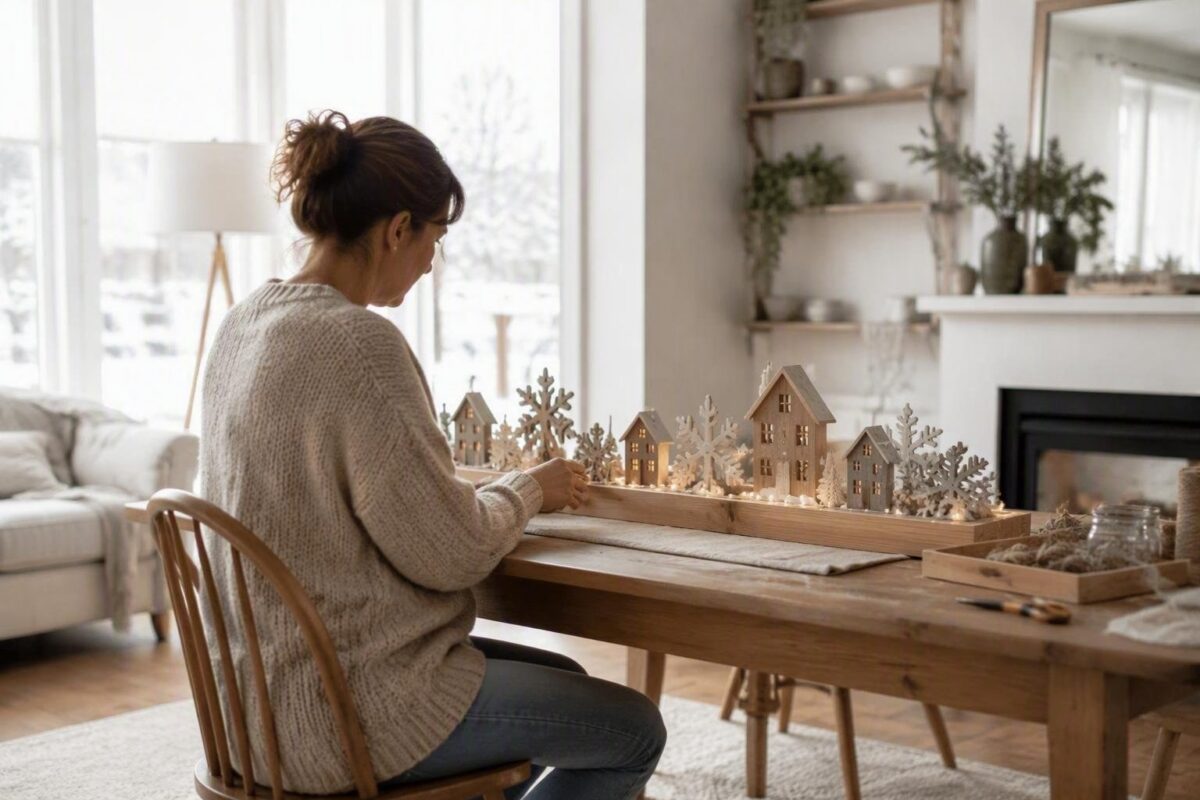 Come realizzare un villaggio di Natale: materiali, tecniche e decorazioni