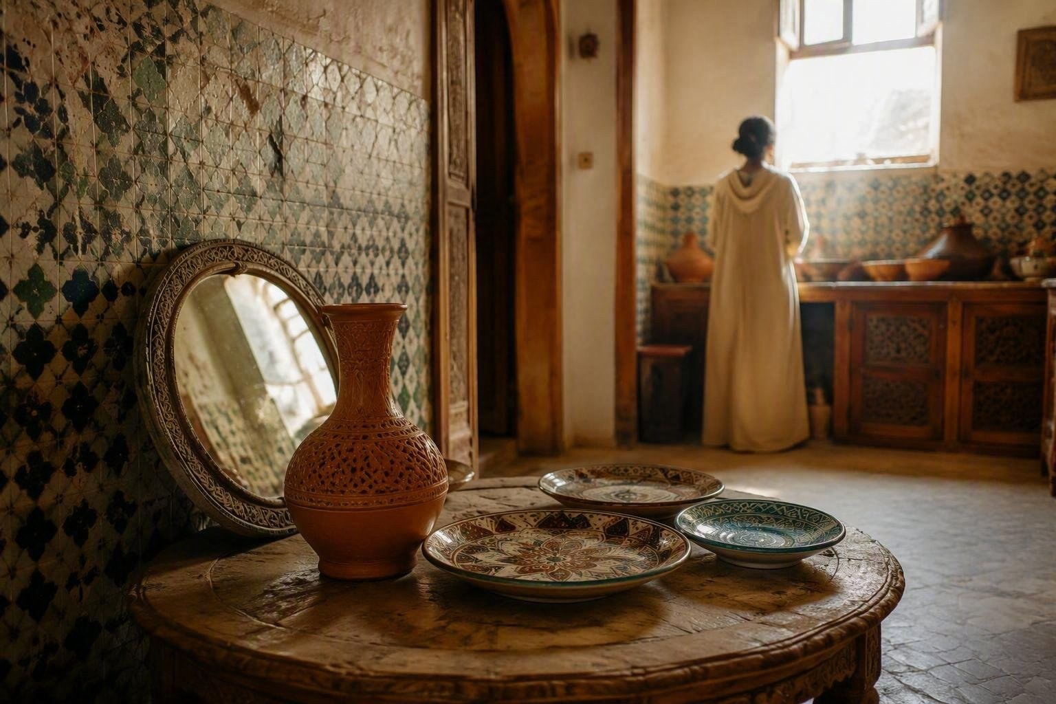 Complementi d'arredo marocchini: come la terracotta e l'artigianato trasformano gli spazi