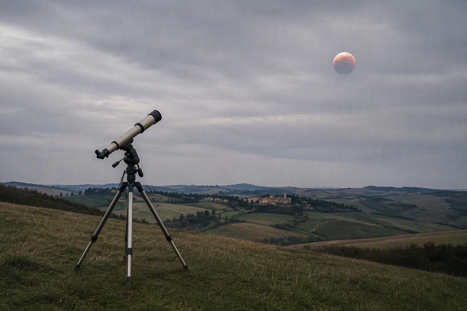 Eclissi lunare parziale: dove e come osservare la Luna rossa