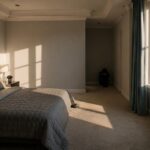 Guida ai colori della camera da letto: palette, tessili e luci