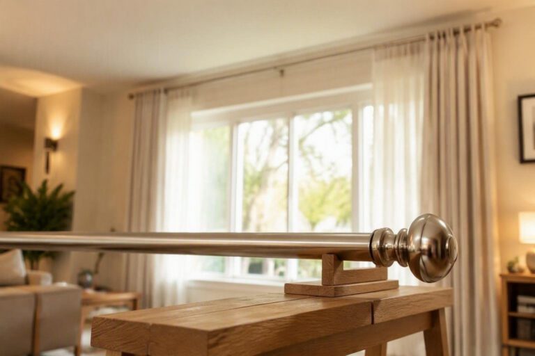 Guida all'installazione del bastone per tende: altezza e consigli utili