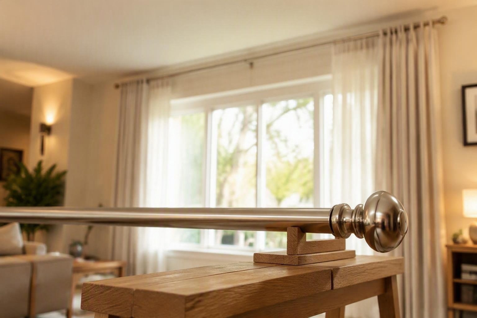 Guida all'installazione del bastone per tende: altezza e consigli utili